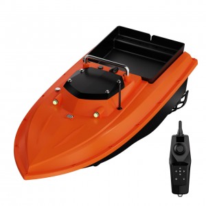 D80 Bait Boat, RC Bait Boat with 500m/546yards Remote Control, 4.4lbs Load Capacity, Dual Battery & Motor System for Long-Range Bait Deployment, Ideal for Fishing Enthusiasts