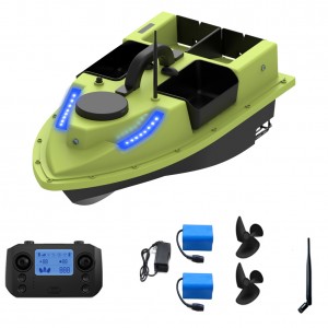 Bait Boat,RC Fishing Boat with GPS Auto Navigation,4.4LBS Loading Bait Boat for Fishing Carp Hook with Cruise Control Dual Motors and Automatic Return
