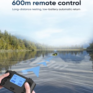 Bait Boat,RC Fishing Boat with GPS Auto Navigation,4.4LBS Loading Bait Boat for Fishing Carp Hook with Cruise Control Dual Motors and Automatic Return