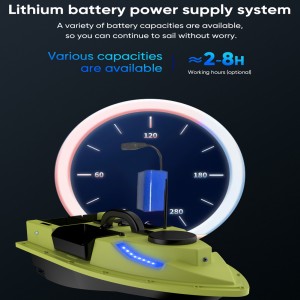 Bait Boat,RC Fishing Boat with GPS Auto Navigation,4.4LBS Loading Bait Boat for Fishing Carp Hook with Cruise Control Dual Motors and Automatic Return