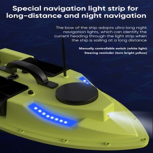 Bait Boat,RC Fishing Boat with GPS Auto Navigation,4.4LBS Loading Bait Boat for Fishing Carp Hook with Cruise Control Dual Motors and Automatic Return