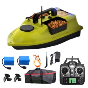 Bait Boat, GPS RC Bait Boat with 500m/546yards Remote Control, 4.4lbs Load Capacity, Dual Battery & Motor System for Long-Range Bait Deployment, Ideal for Fishing Enthusiasts
