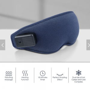 ZHILIN ZL-EM01 Birthday Gift Eye Massager with Heat, Mothers Day Gifts Heated Eye Mask Eyeris 1 Massager for Migraine, Ideal Gifts for Women/Men, Eye Mask Improve Sleep Reduce Eye Strain Dry Eye, Eye Bags